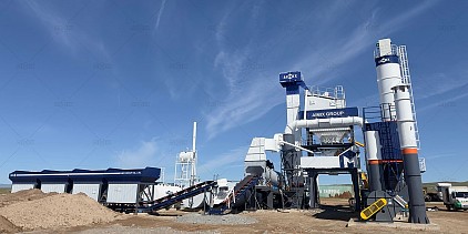 80tph asphalt batching plant for sale